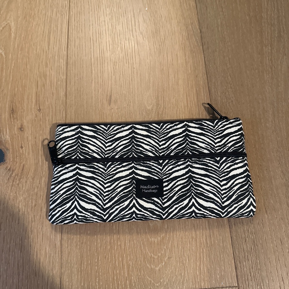 Madison Handbags Zebra Print Wallet